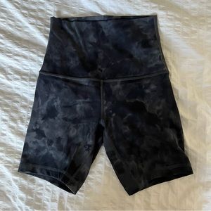 Lululemon Align Shorts diamond dye graphite grey sz4